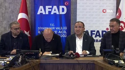 Bakan Bozdağ: “Deprem bölgesinde 7 bin 598 binada delil tespiti tamamlandı”