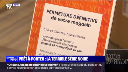 Fermeture de magasins de prêt-à-porter: la série noire continue