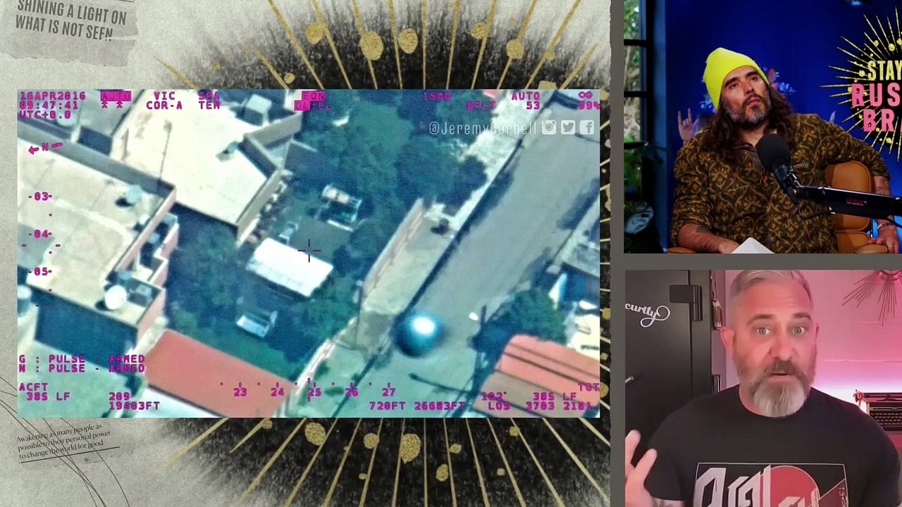 UFOs - Real or Distraction? With Jeremy Corbell   Stay Free With Russell Brand