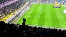 Fenerbahçe-Konyaspor maçı öncesi Fenerbahçe tribünlerinde 'Hükümet istifa' sloganları