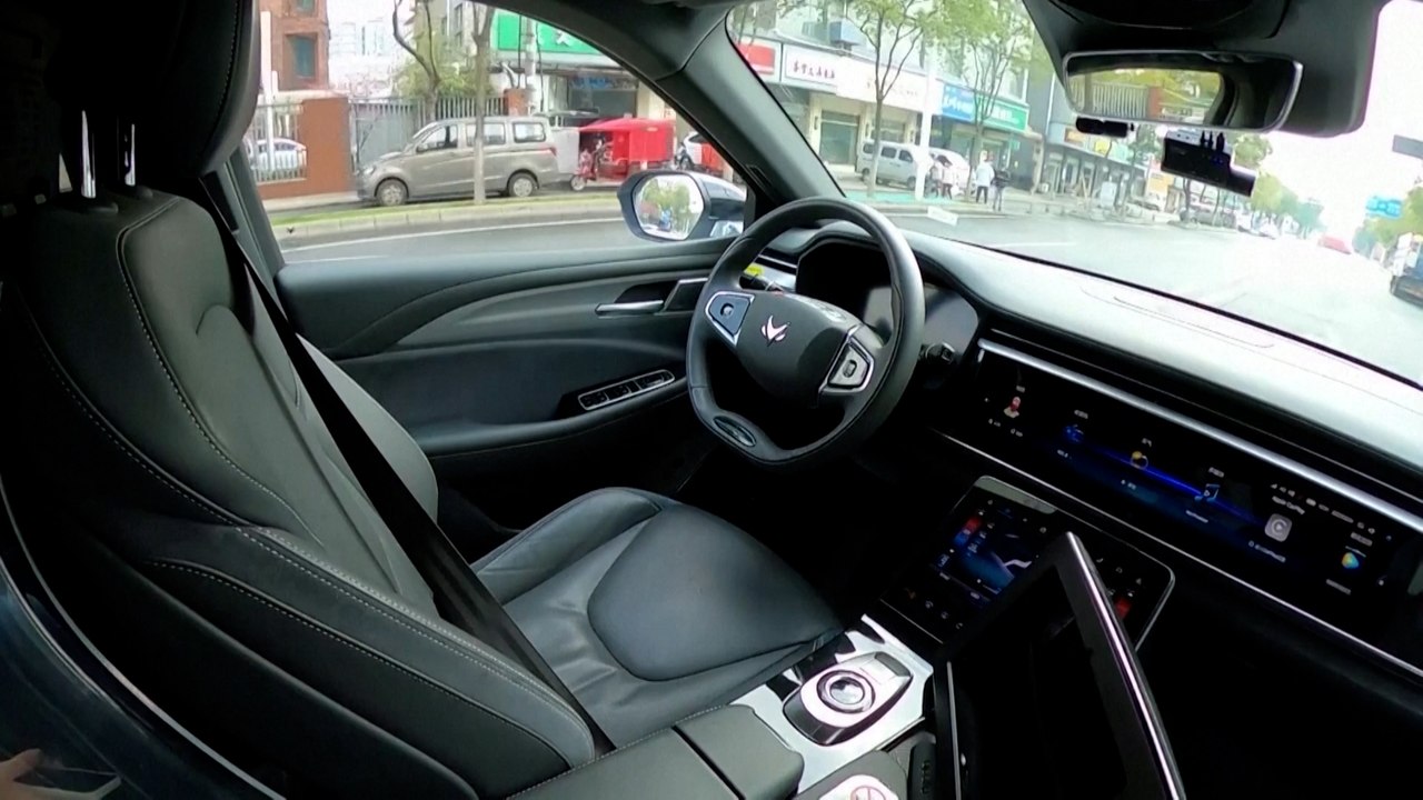 En Chine, on peut prendre des taxis... qui roulent tout seuls