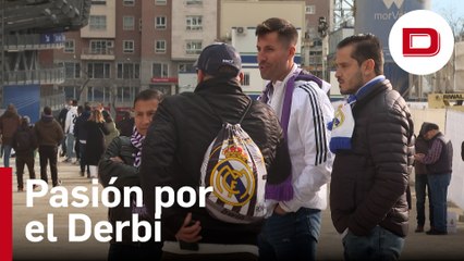 El ambiente que se respira en el Bernabéu antes del Derbi