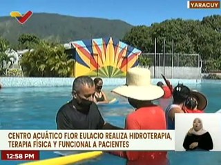 Centro de Rehabilitación Acuático “Flor Eulacio” ofrece atención gratuita y pública en Yaracuy