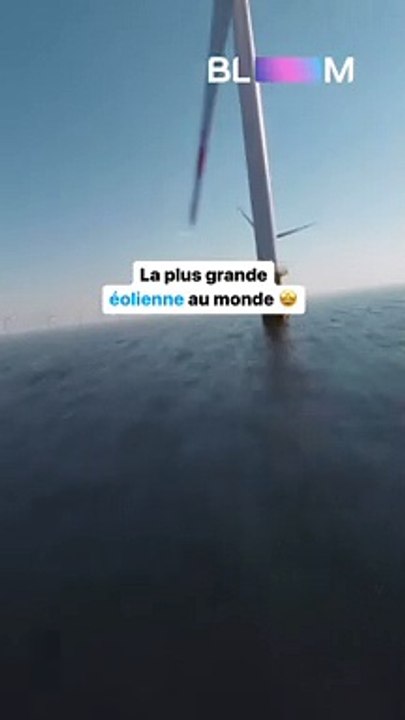 Les éoliennes nouvelle génération sont gigantesques !