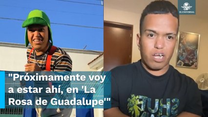 ¿Y esta rosa? Medio Metro anuncia que debutará como actor en la pantalla chica