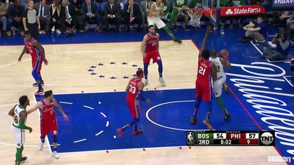 NBAHistory: Jayson Tatum Spin Move and Poster Dunk in 2019