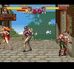 Final Fight 2 online multiplayer - snes