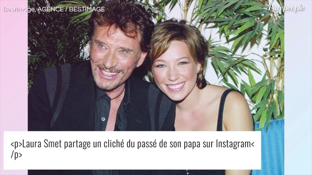 Seule sans toi... : Cri d'amour de Laura Smet à son papa Johnny Hallyday, elle partage une sublime photo