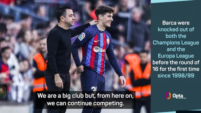 Barcelona have 'obligation' to win titles after European League exit - Xavi
