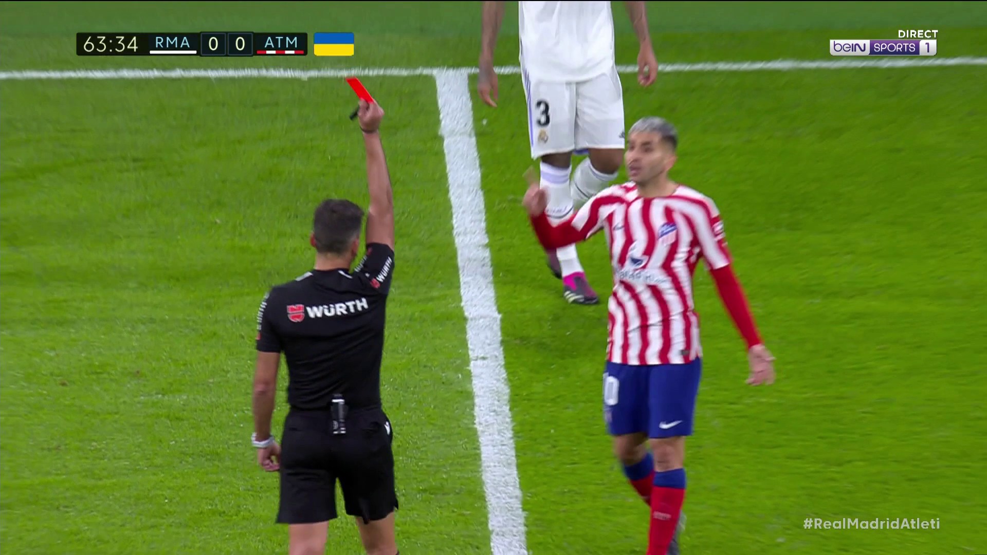 Atlético Madrid - Angel Correa craque et voit rouge dans le derby !