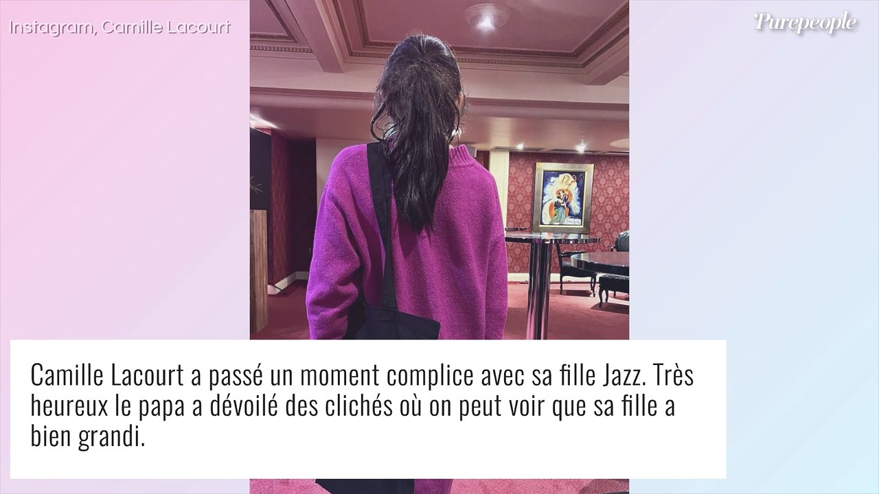 Camille Lacourt : Week-end en tête-à-tête avec sa fille, photos de Jazz qui profite pleinement de son papa