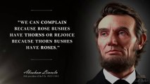Abraham Lincoln - the most memorable quotes _ Philosophy of Life, success, inspiration, motivation