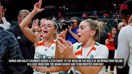 Hanna and Haley Cavinder Respond to NCAA’s Miami Sanctions