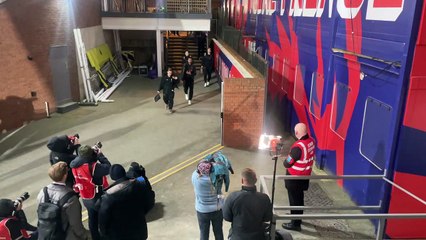 Liverpool players arrive at Selhurst ahead of Crystal Palace game