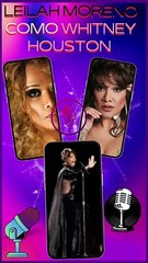 _Primeiras fotos de Leilah Moreno como Whitney Houston no musical#SemelhançaImpressionanteprepare-se para se surpreender!