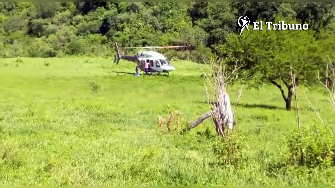 Un rescate "de película" luego de dos días de caminata entre los cerros