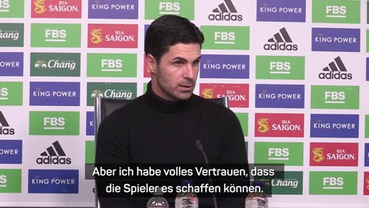 Arteta: Sieg "stärkt den Glauben"