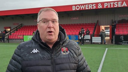 AFC Sudbury manager Rick Andrews proud of side's display in 3-2 defeat at title rivals Hashtag United