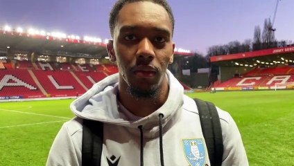 Jaden Brown after a playing his part in another Sheffield Wednesday win