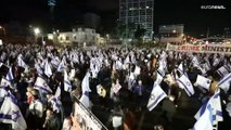 آلاف الإسرائيليين يتظاهرون مجددا في الشارع ضد مشروع تعديل النظام القضائي