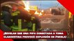 ¡Revelan que una pipa conectada a toma clandestina provocó explosión en Puebla!