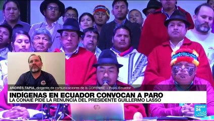 Andrés Tapia: "Guillermo Lasso en lugar de cumplir los acuerdos, los está contradiciendo"