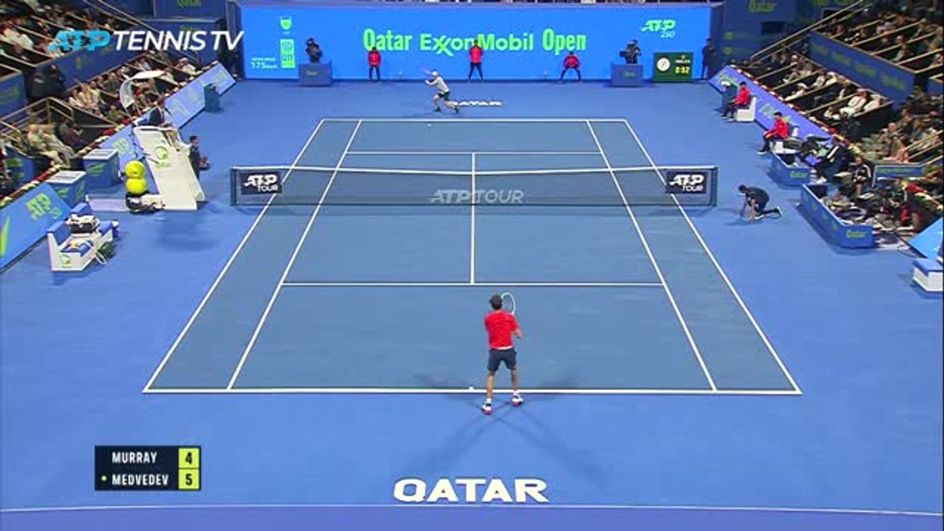 Medvedev ends dream Murray run to win Doha title - فيديو Dailymotion