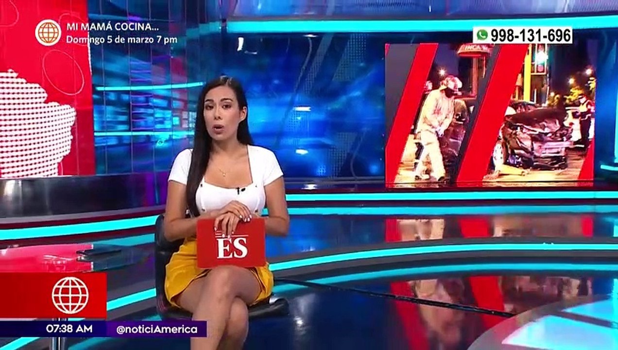 Fatima Chavez en america noticias edicion sabatina 25 de febrero 2023