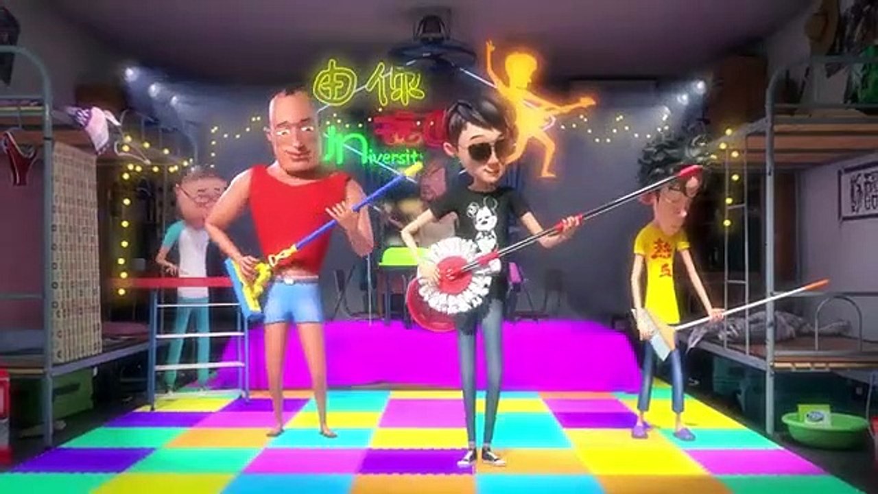 02.You play for four years, the first season, episode 2, good luck and good luck to eat chicken tonight #cartoonistic