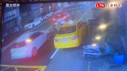 228連假太無聊？ 偷計程車閒逛2小時落網(翻攝畫面)