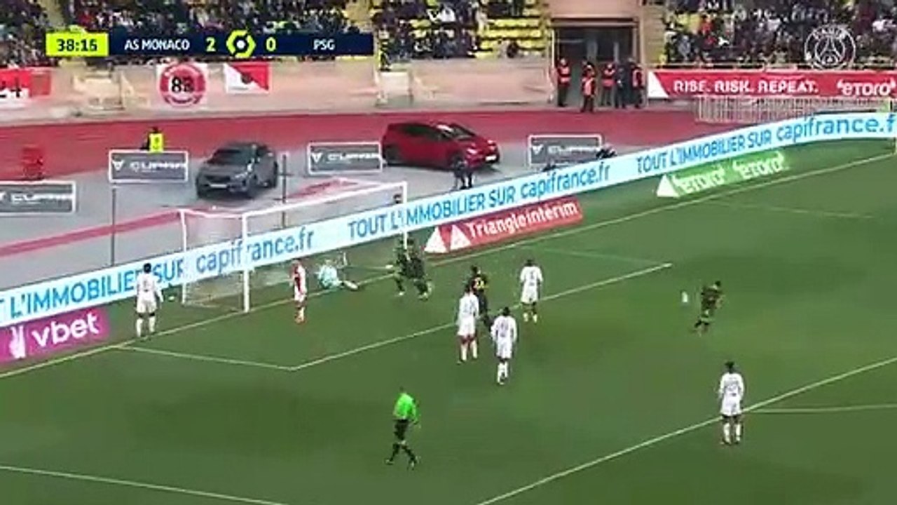 Monaco 3-1 PSG - Ligue1 HIGHLIGHTS 2023 ZAÏRE-EMERY