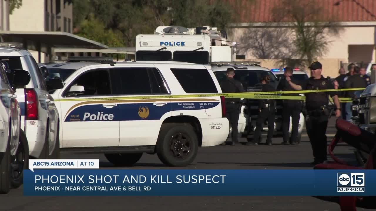 Phoenix police shoot, kill armed man suspected of DUI - video Dailymotion