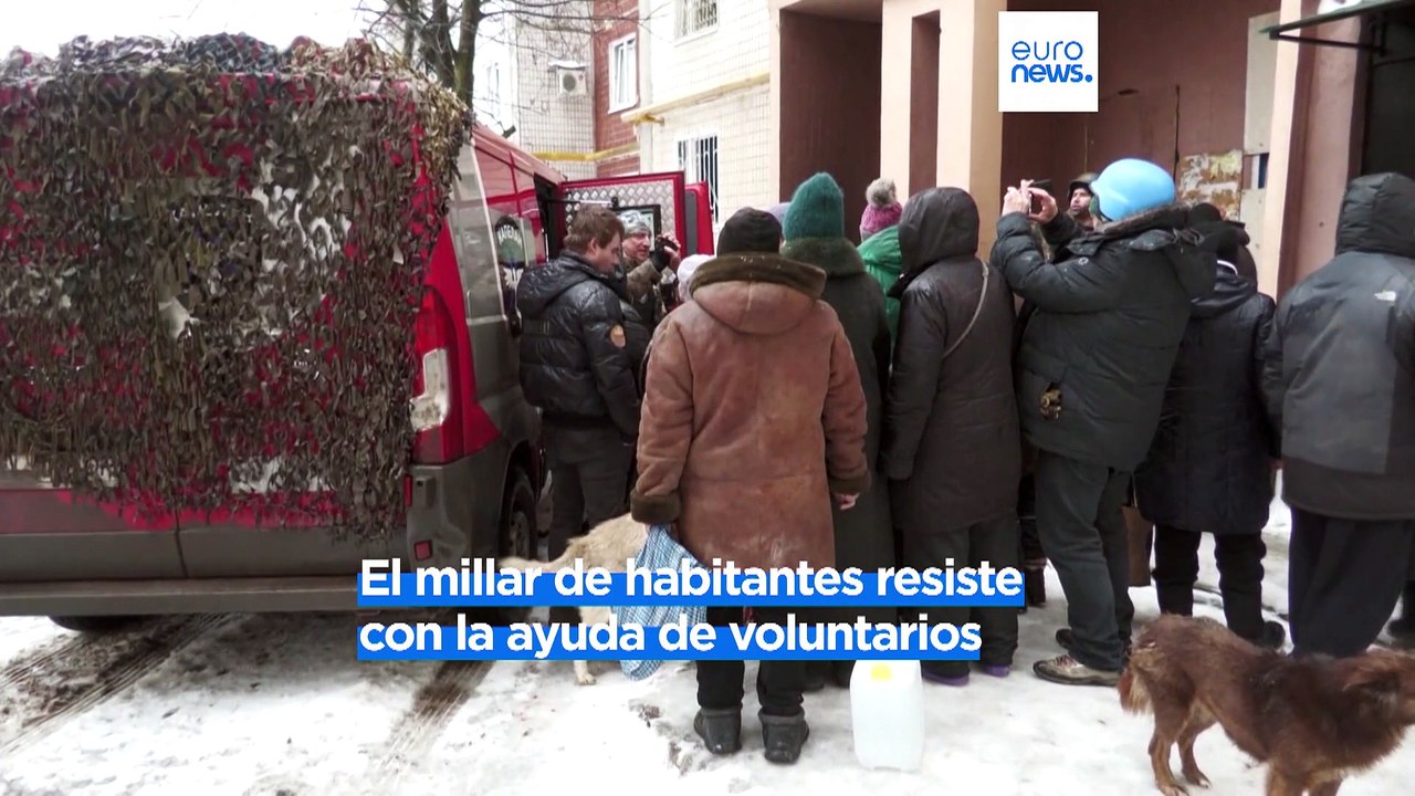 Residente ucraniano que resiste en Vuhledar: "¿Por qué debemos irnos? Esta es nuestra casa"