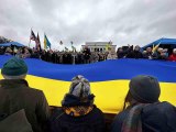 ABD'de yaşayan Ukraynalılardan Rusya karşıtı protesto: 