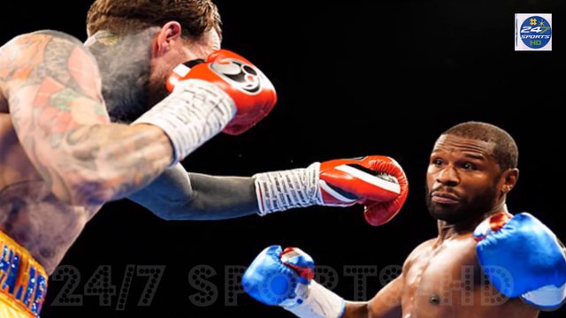 Floyd Mayweather's long-awaited UK debut fails to attract interest with the O2 Arena left virtually EMPTY for the boxing legend's exhibition against Aaron Chalmers... after fans were offered last-minute tickets to the event for just FIVE POUNDS