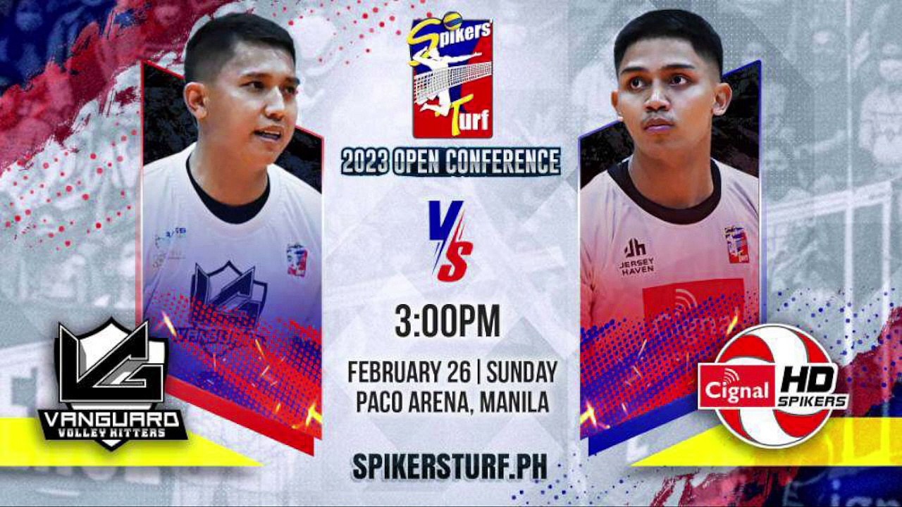 GAME 1 FEB 26, 2023 | VANGUARD VOLLEYBALL TEAM vs CIGNAL HD SPIKERS  |  OPEN CONFERENCE