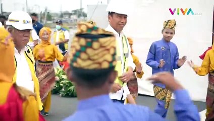 Jokowi Ajak Berdialog Warga yang Berdemo saat Peresmian Tol