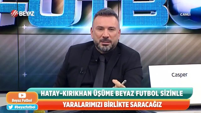 Ertem Şener, Beyaz Futbol canlı yayınında isyan etti