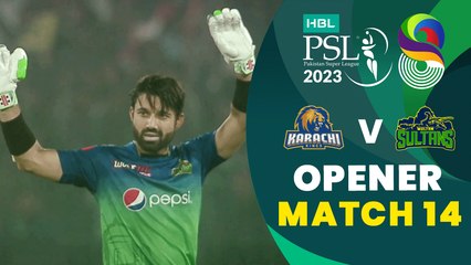 Opener | Multan Sultans vs Karachi Kings | Match 14 | HBL PSL 8 | MI2T