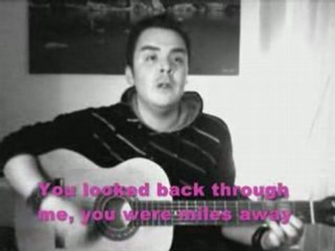 fan sings Miles away from madonna