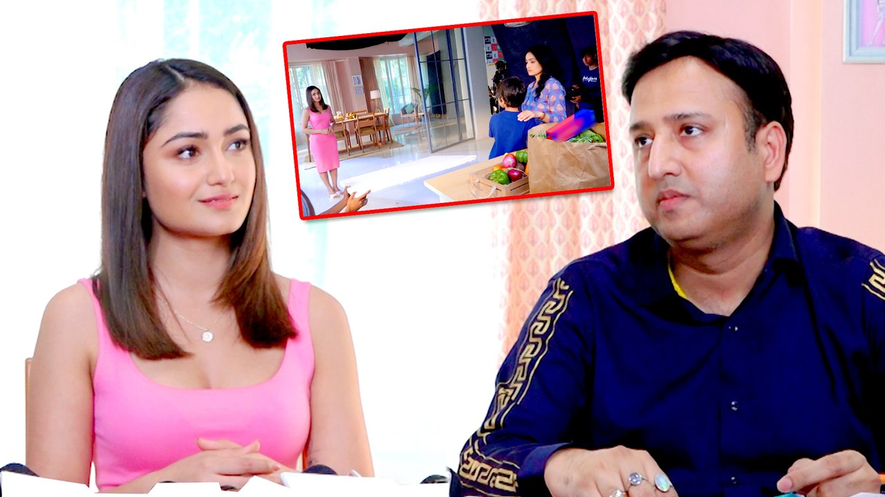 बंदिश बैंडिट्स और आश्रम फेम बबिता एक्ट्रेस त्रिधा चौधरी मध में ऐड फिल्म की शूटिंग करती नजर आईं