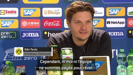 22e j. - Terzic et les chances de titre : “Ni moi ni l’équipe ne sommes payés pour rêver”