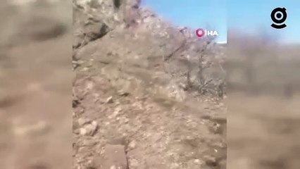 Elazığ’da zemin sıvılaşmasının ardından bu kez de dağlardaki çatlaklar dikkat çekti