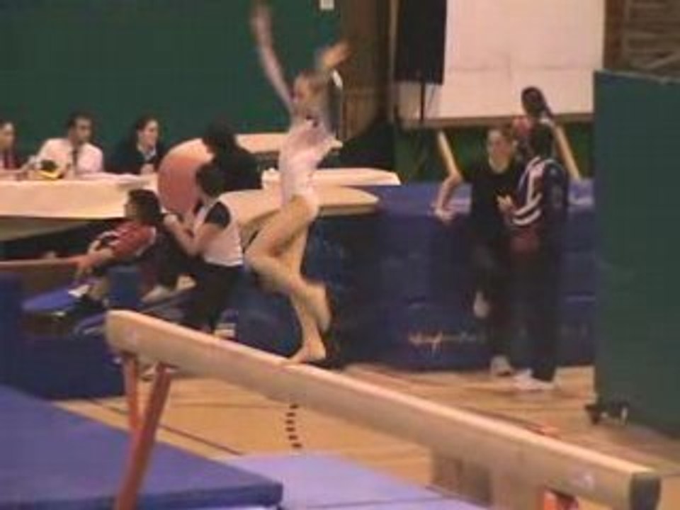 gaf  francophone 2008  poutre div4