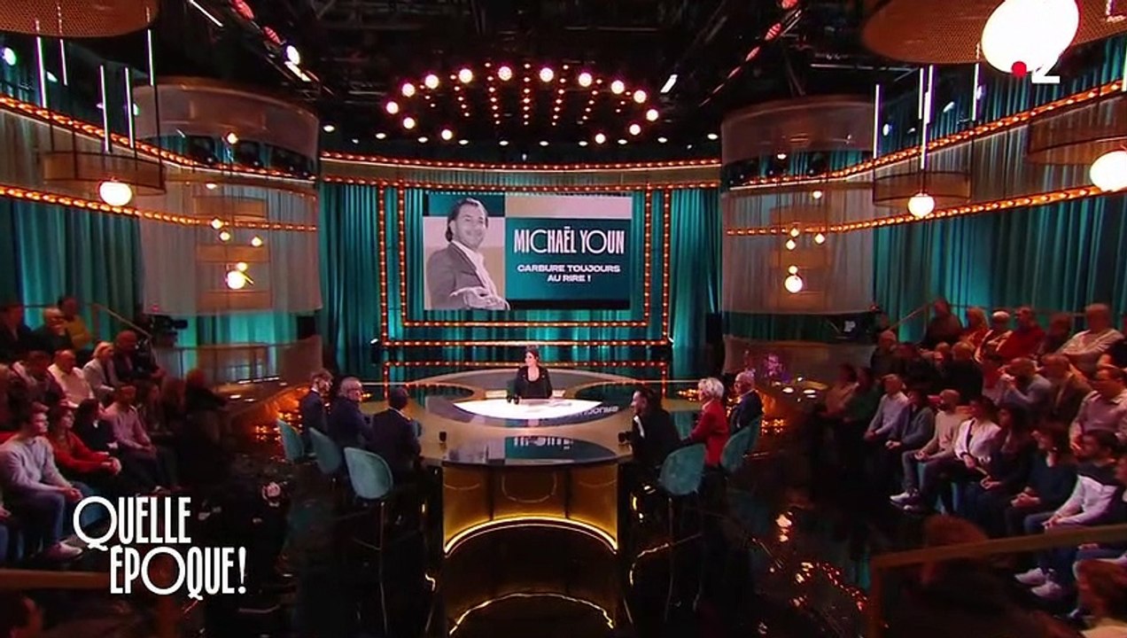Christophe Dechavanne a livré un dossier sur Michaël Youn danq "Quelle époque !" sur France 2.