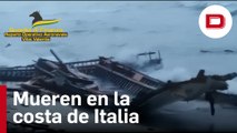 El naufragio en el que han muerto 40 inmigrantes en la costa de Italia