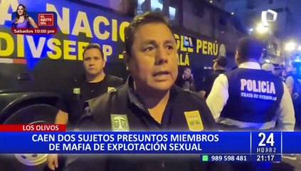 Los Olivos: realizan megaoperativo contra mafias de prostitución