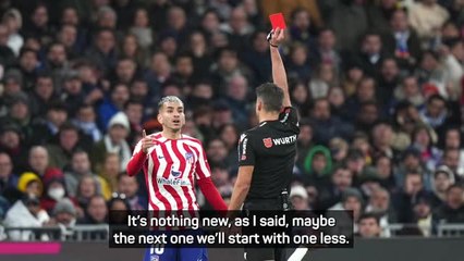 Atlético slam refs after 'easy' Correa red card