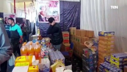 إقبال كبير من المواطنين على معرض كلنا واحد بالدقهلية وتخفيضات كبيرة على السلع