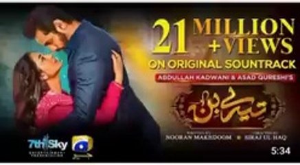 Tere Bin - OST - ft. Yumna Zaidi, Wahaj Ali - Shani Arshad - Har Pal Geo - 7th Sky Entertainment